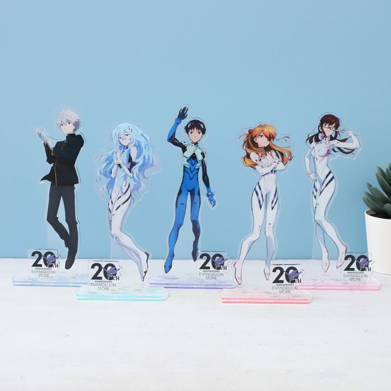 Model Kit Evangelion Bandai - 5Pcs Neon Genesis Evangelion EVA Acrylic