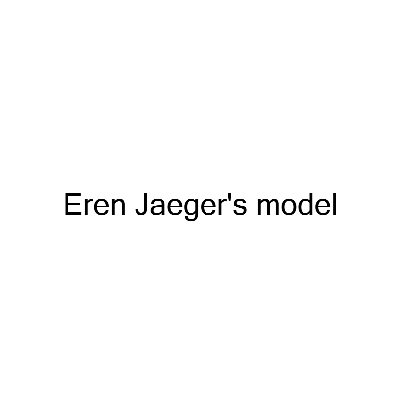 Model Kit Titanic - Genuine Anime Attack on Titan Eren