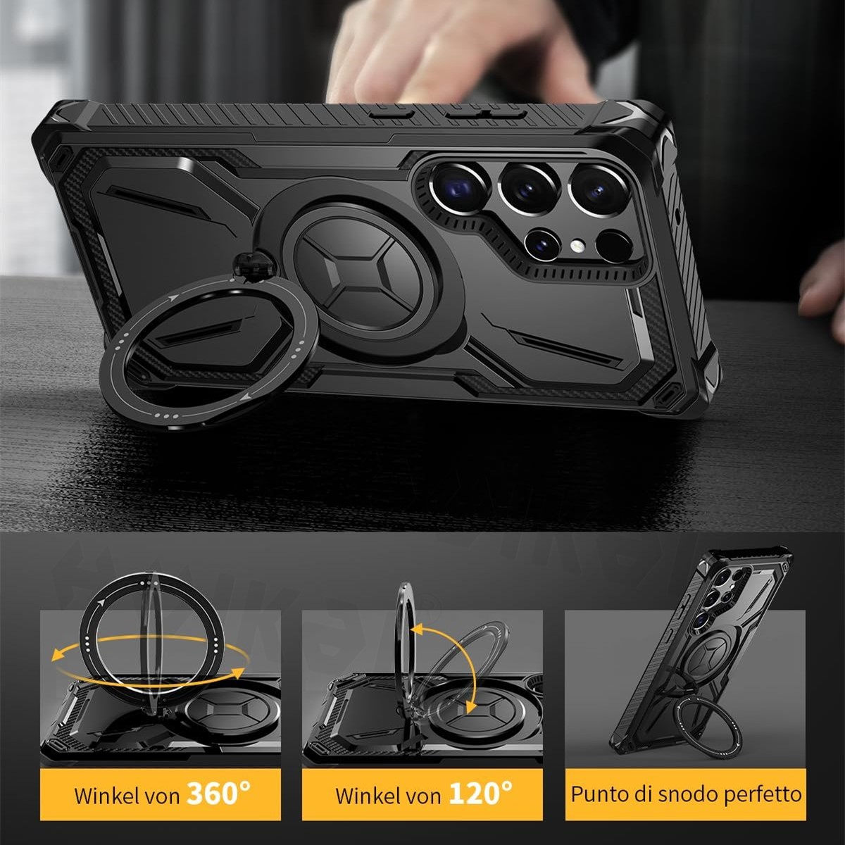Case for Samsung Galaxy S25 Ul - огляд і ціна Model Kit Galahad