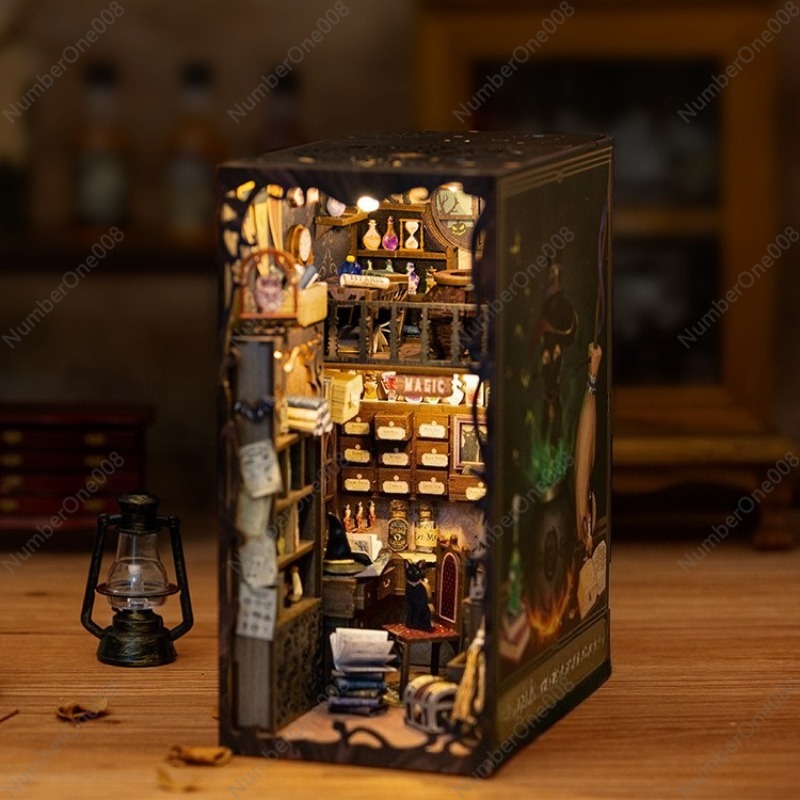 Wooden Bookstore Model DIY, 3D - огляд і ціна Model Kit Wood