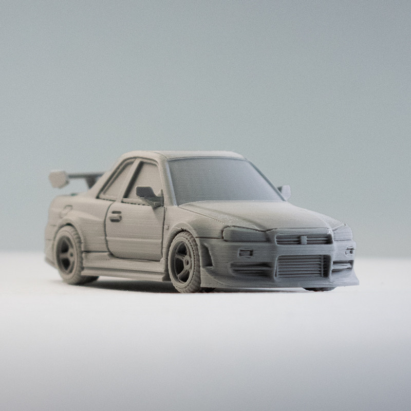 1/64 Scale GT-R Car Model 3D P - огляд і ціна Model Kit Jdm
