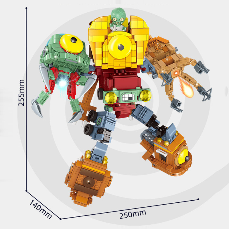 Plants vs. Zombies Battle of t - огляд і ціна Model Kit Vs Lego