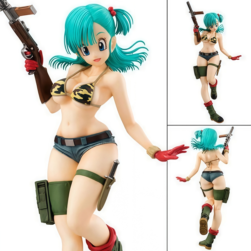 Dragon Ball Z anime doll Bulma - огляд і ціна Model Kit Zoid