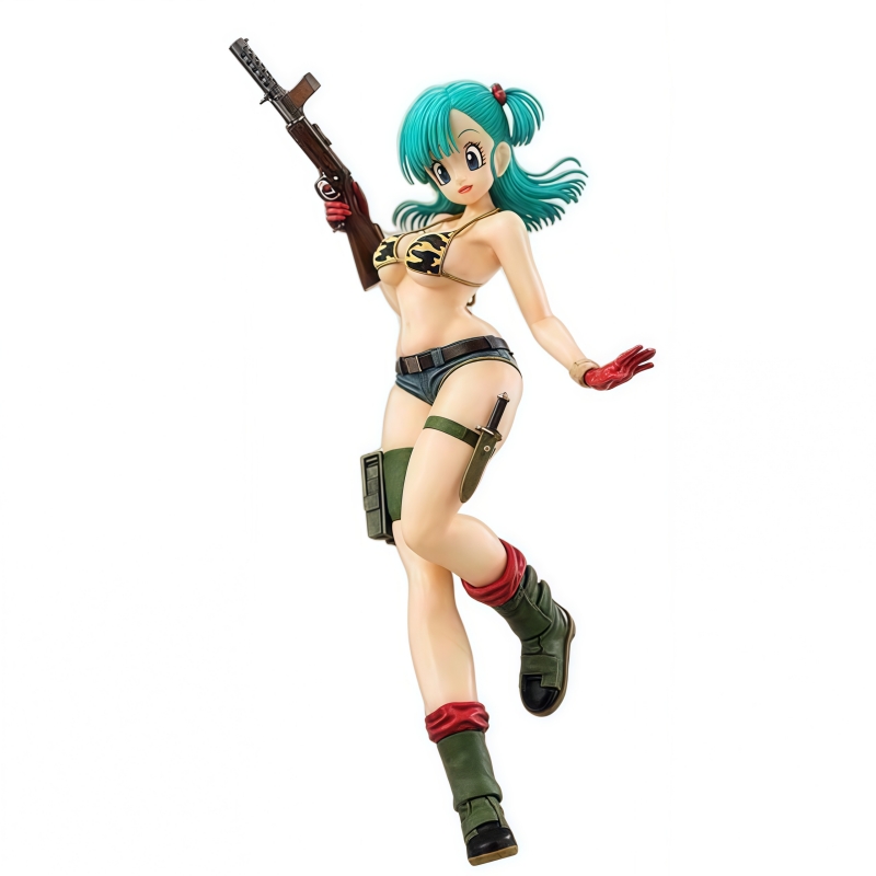 Dragon Ball Z anime doll Bulma - огляд і ціна Model Kit Zoid