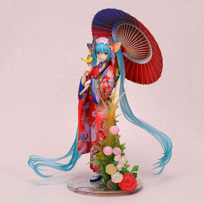 Fujichoco Hatsune Miku Floral  - огляд і ціна Model Kit Bandai
