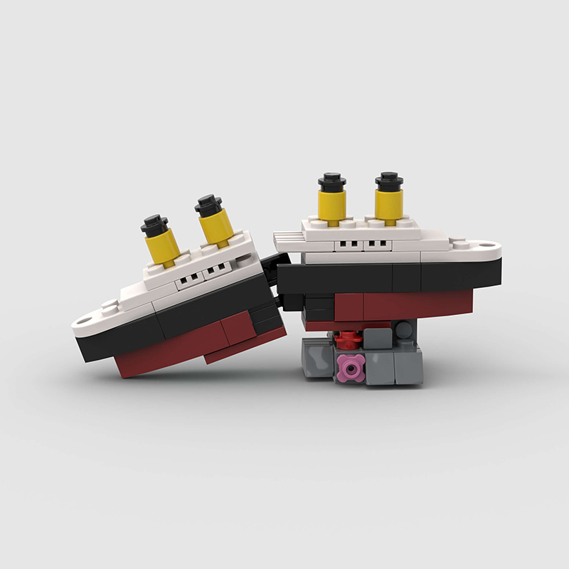 Mini RMS Titanic Sank Ship Mod - огляд і ціна Model Kit Titanic