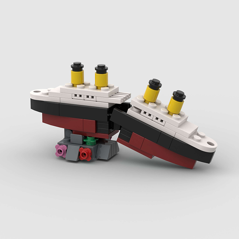 Mini RMS Titanic Sank Ship Mod - огляд і ціна Model Kit Titanic