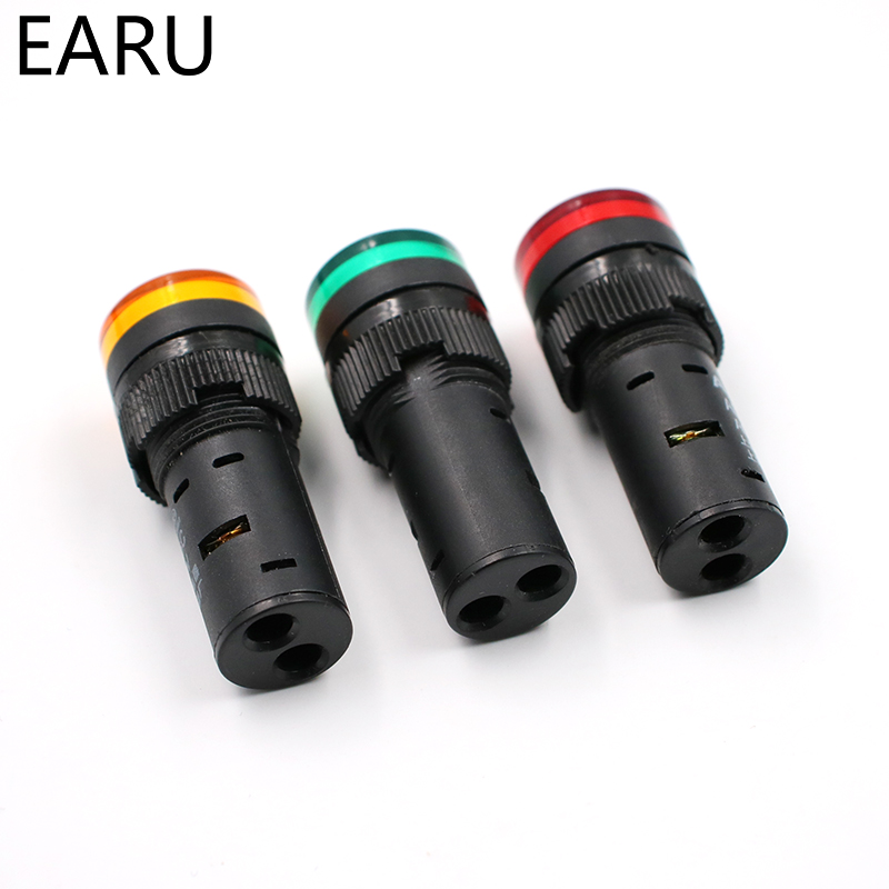 1pcs 16mm Panel Mount Signal P - огляд і ціна Panel Line Marker