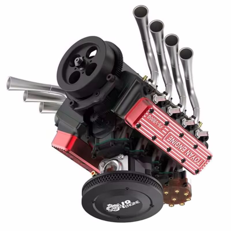 TOYAN V8 Gas 4 Stroke Engine 2 - огляд і ціна Model Kit V8