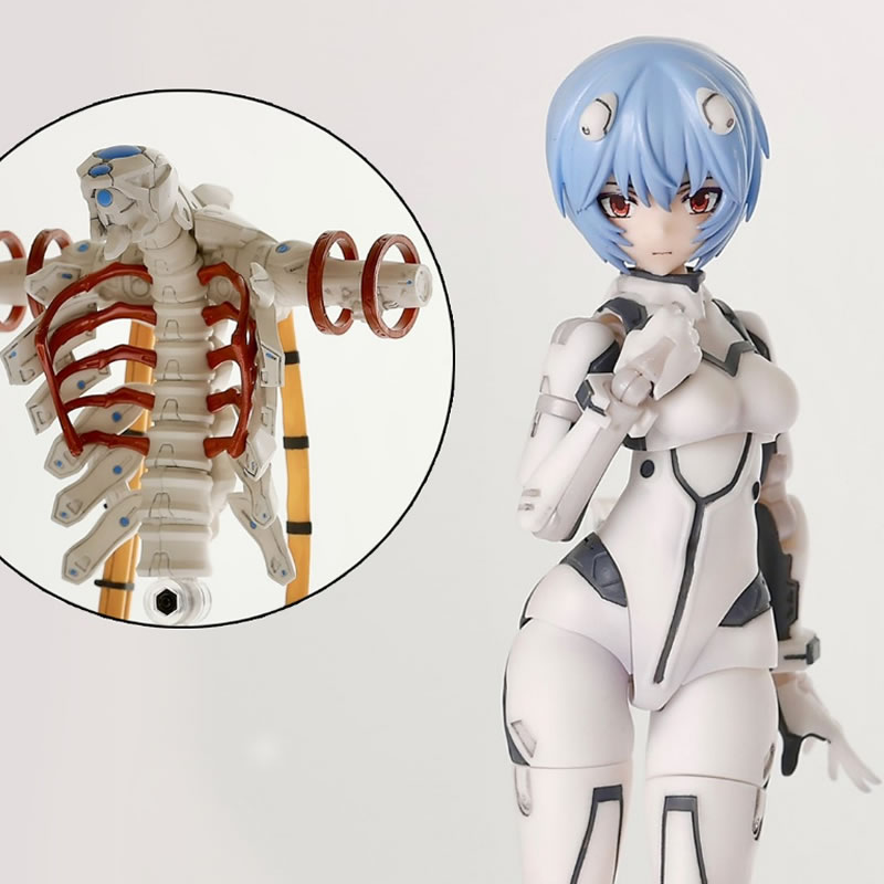 (In Stock) (W_4548) Rei Ayanam - огляд і ціна Model Kit Evangelion Bandai