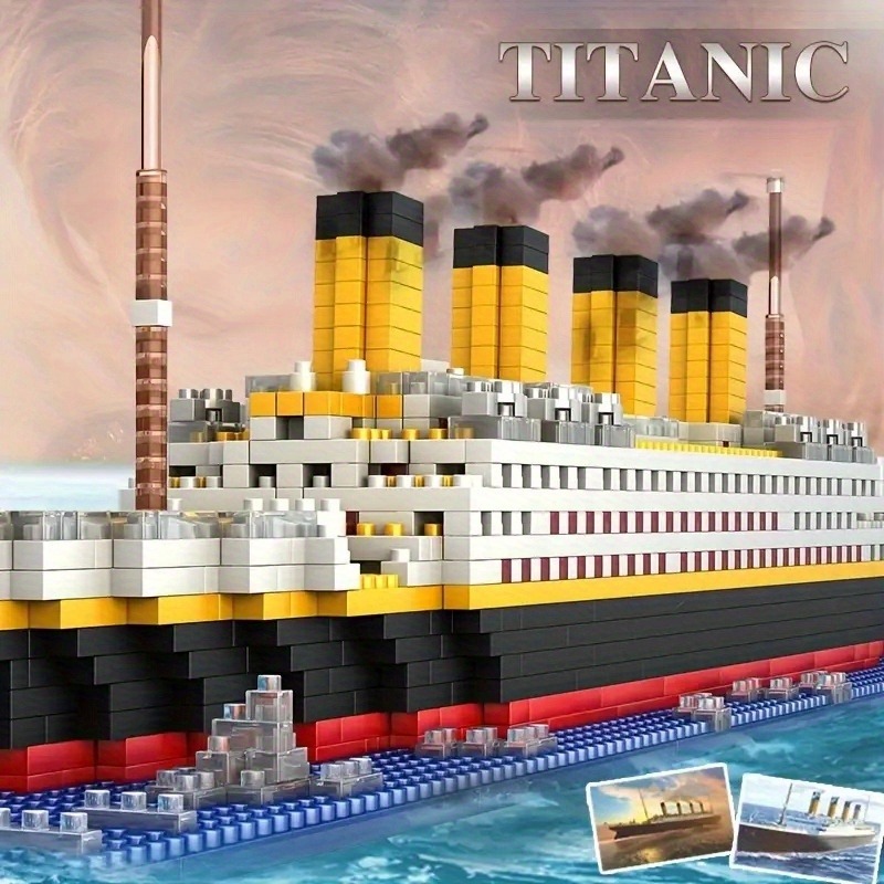 Titanic Micro Building Blocks  - огляд і ціна Model Kit Titanic