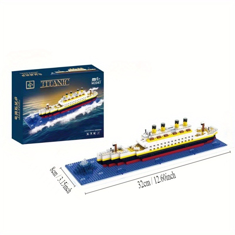 Titanic Micro Building Blocks  - огляд і ціна Model Kit Titanic