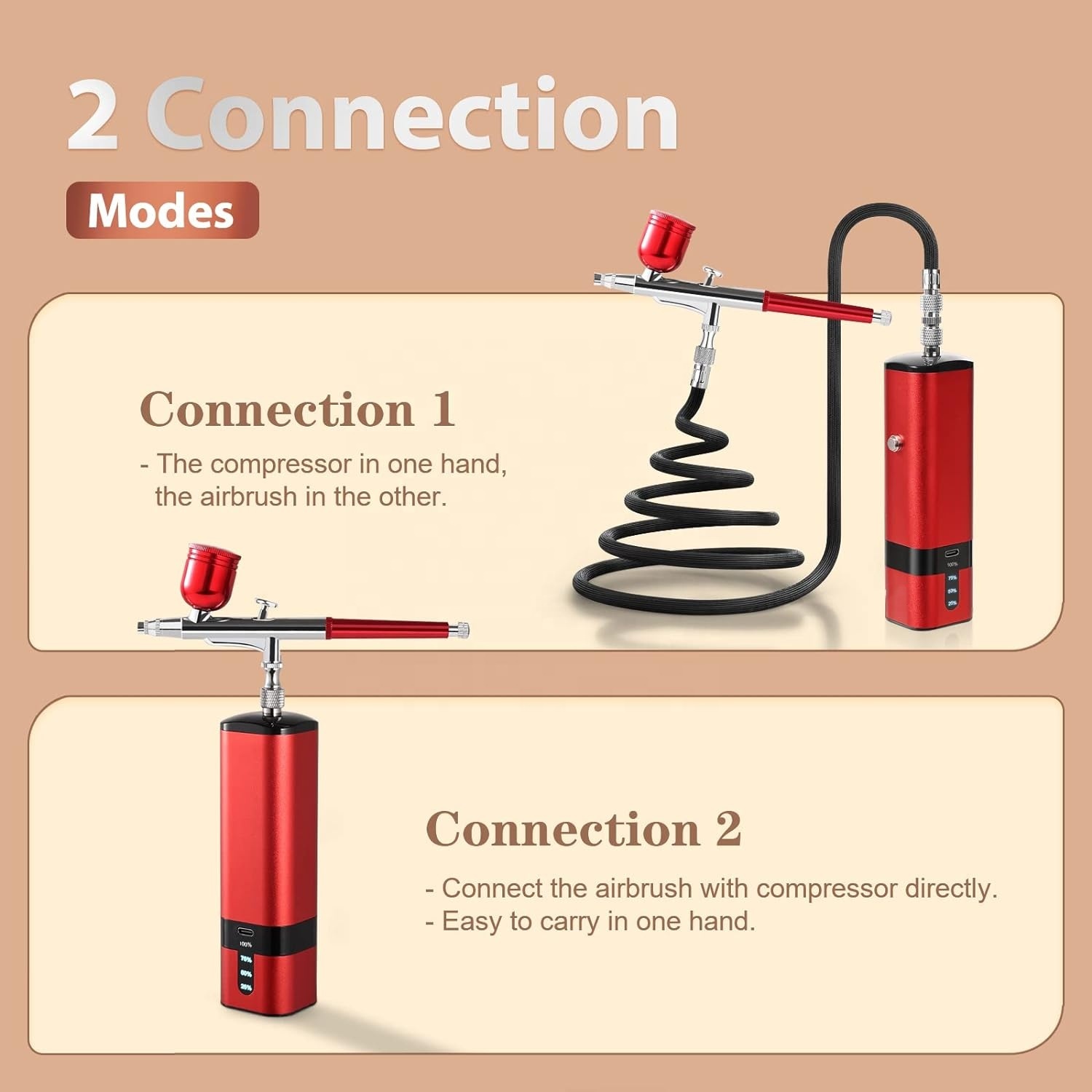 Airbrush Kit with Compressor,  - огляд і ціна Airbrush Compressor Kit