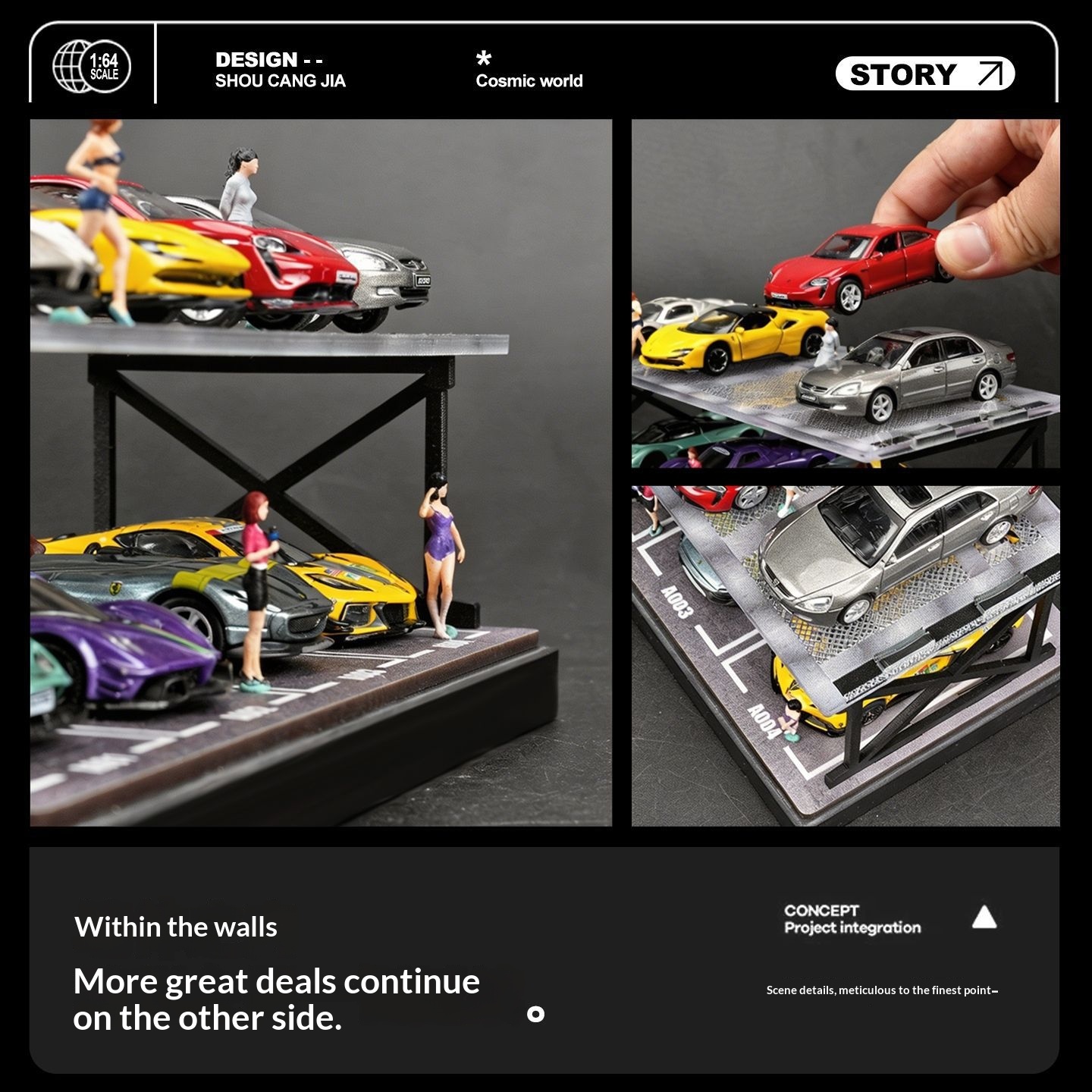 Collector 1:64 Scale Two-Story - огляд і ціна Model Kit Led