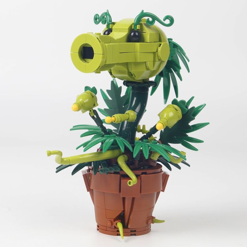 Plants vs. Zombies Carnivorous - огляд і ціна Model Kit Vs Lego