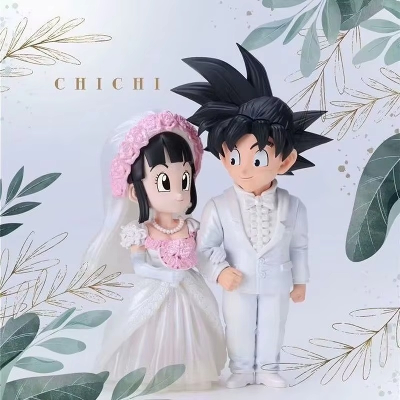 Son Goku and Chichi Wedding Ma - огляд і ціна Model Kit Zoid