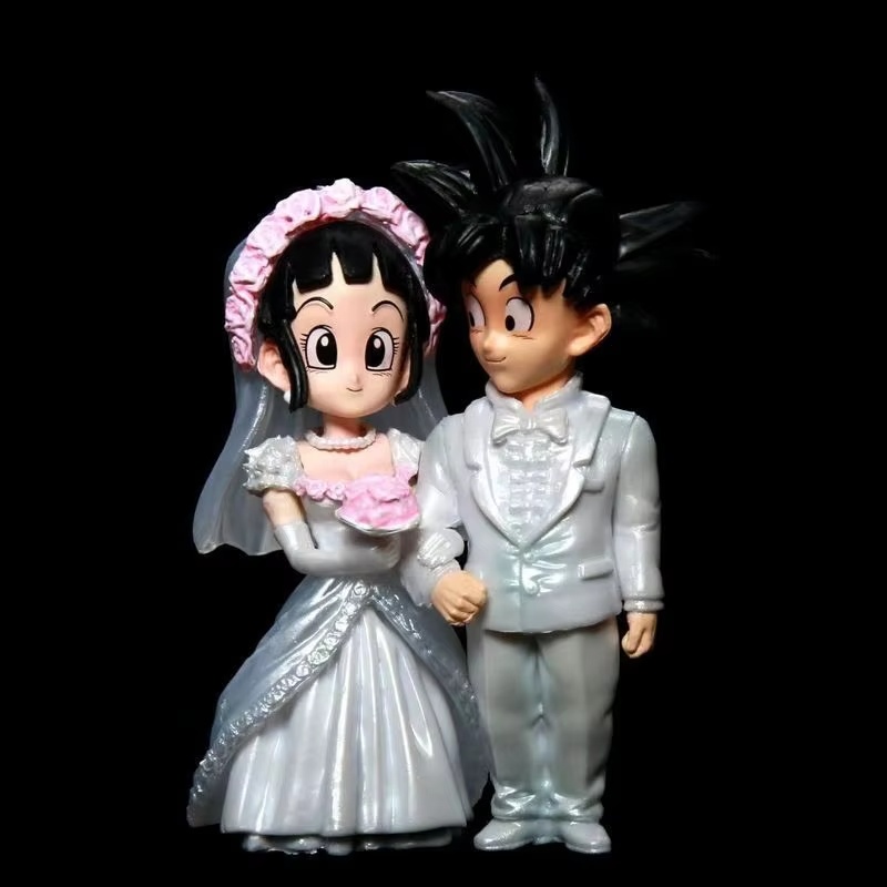 Son Goku and Chichi Wedding Ma - огляд і ціна Model Kit Zoid