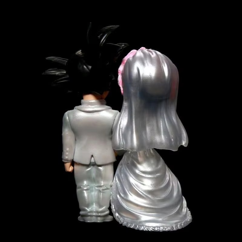 Son Goku and Chichi Wedding Ma - огляд і ціна Model Kit Zoid