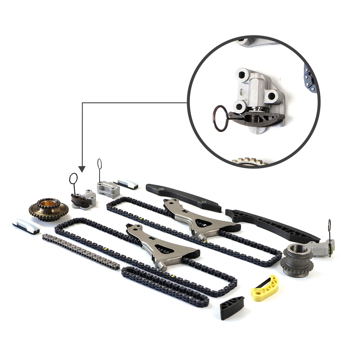 Timing Chain Camshaft Adjuster - огляд і ціна Model Kit V8
