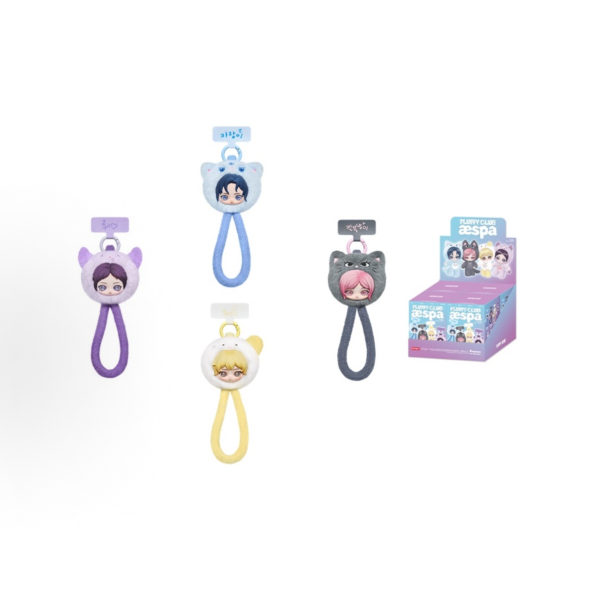 POP MART Aespa FLUFFY CLUB SER - огляд і ціна Model Kit Mobil