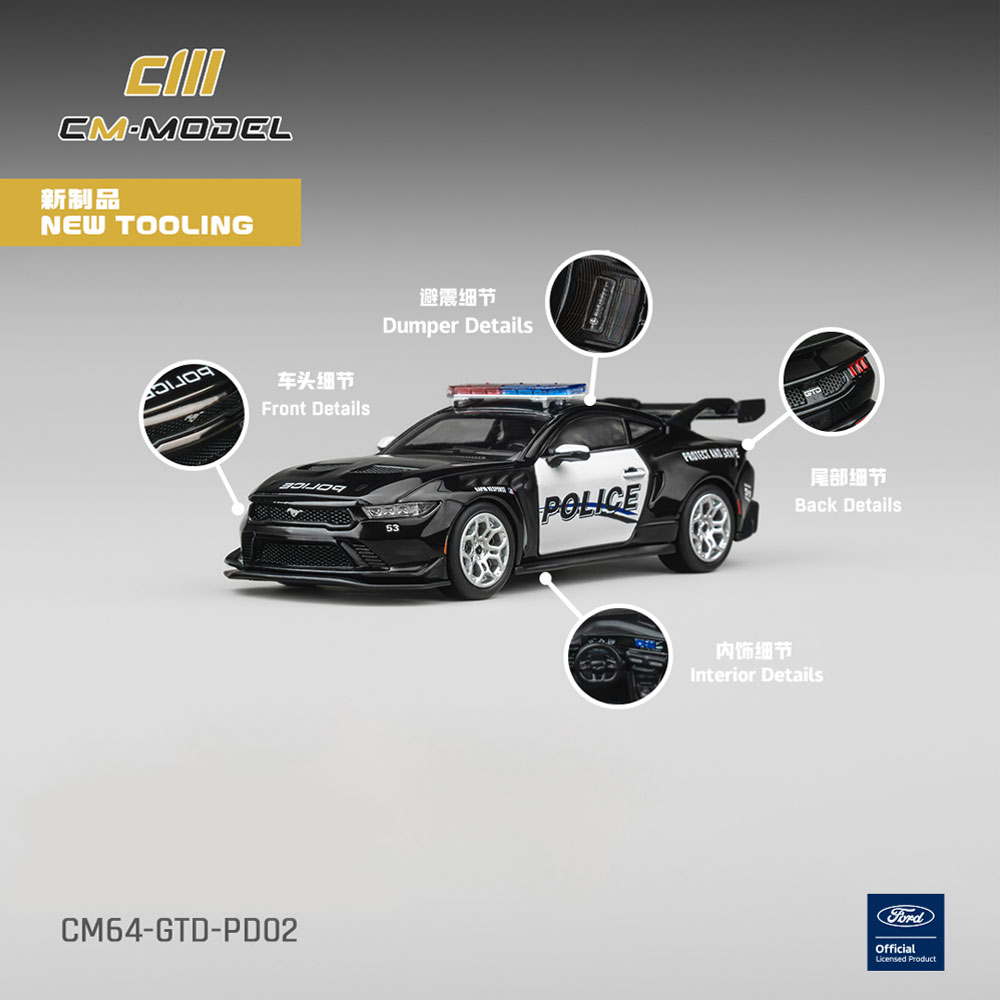 CM Model 1/64 Dark Horse Polic - огляд і ціна Model Kit V8