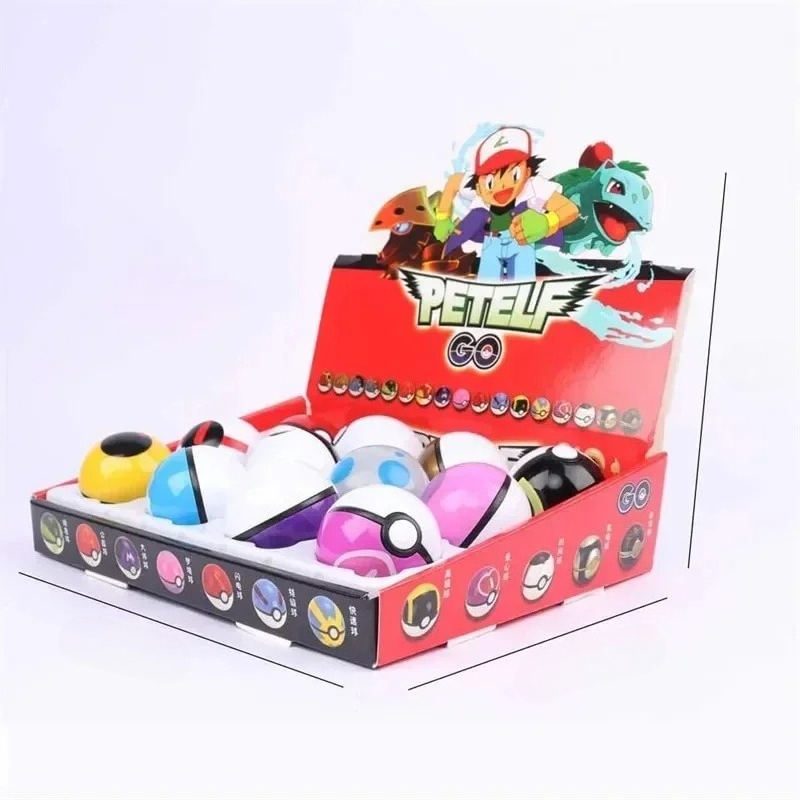 Pokemon Figure 12pcs/Set Poké  - огляд і ціна Model Kit Bandai