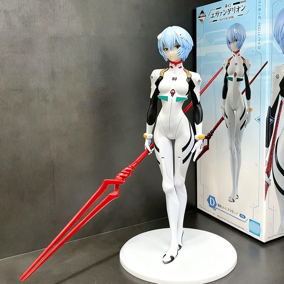 23cm Rei Ayanami  Action Figur - огляд і ціна Model Kit Evangelion Bandai
