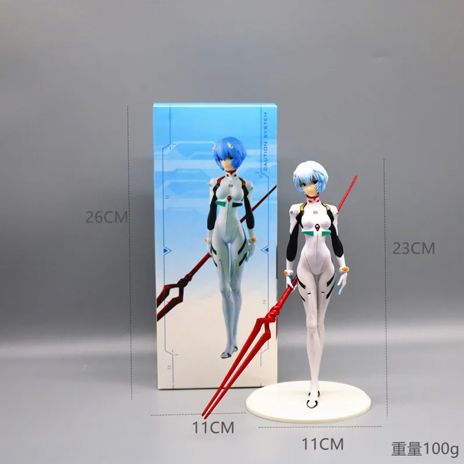 23cm Rei Ayanami  Action Figur - огляд і ціна Model Kit Evangelion Bandai