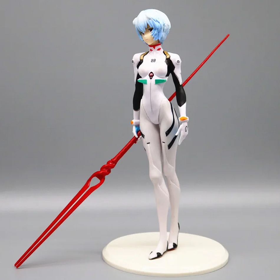 23cm Rei Ayanami  Action Figur - огляд і ціна Model Kit Evangelion Bandai