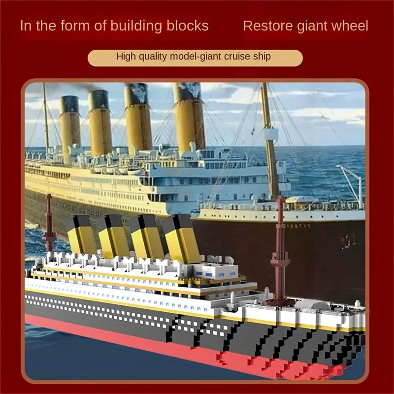 Titanic cruise ship small part - огляд і ціна Model Kit Titanic