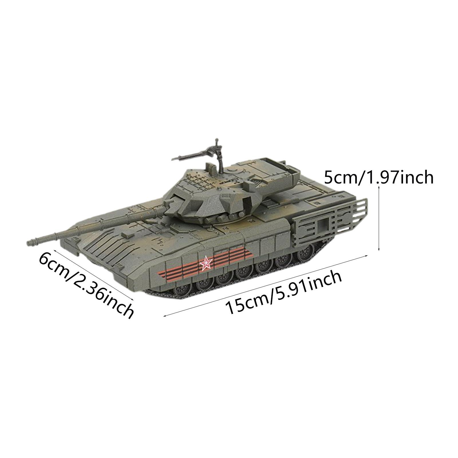 Simulation 1/72 Tank Model Qui - огляд і ціна Model Kit Tank
