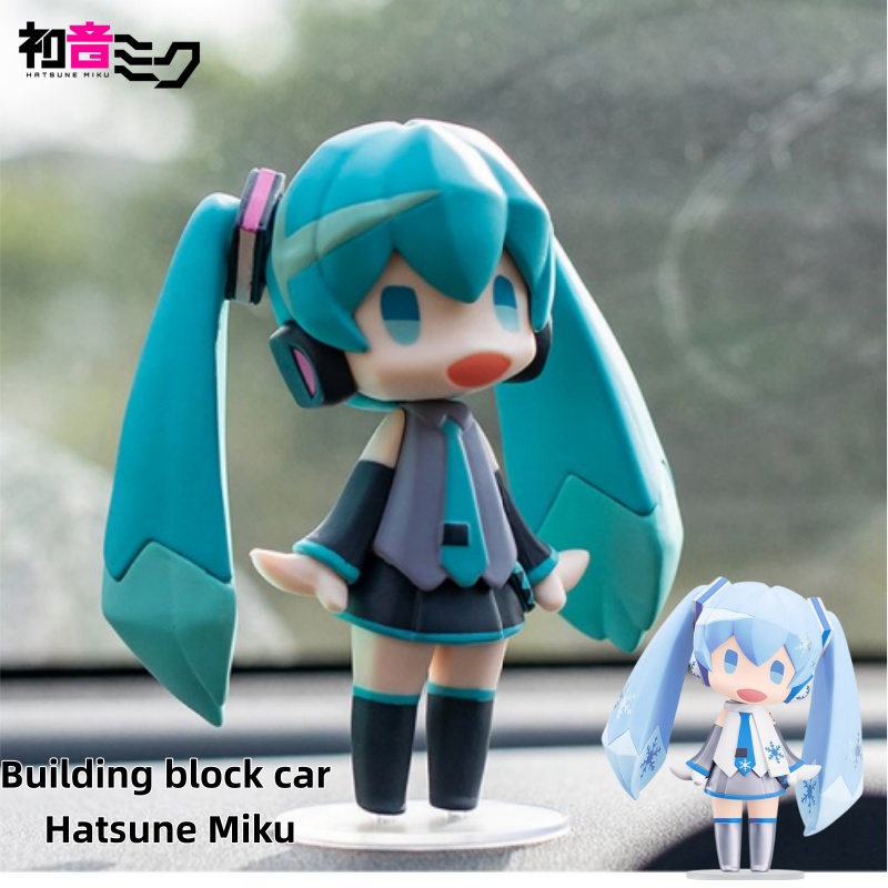 Miku Anime Figure & Building B - огляд і ціна Model Kit Bandai