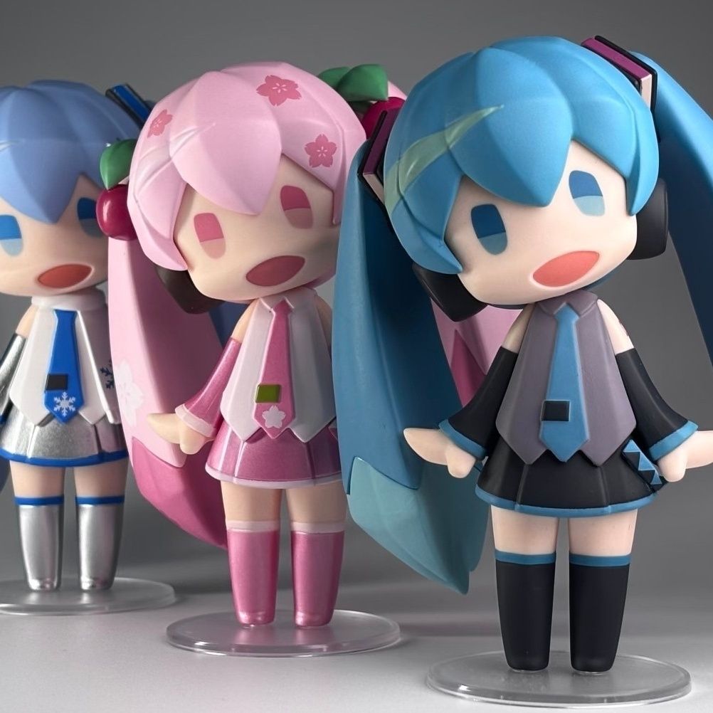 Miku Anime Figure & Building B - огляд і ціна Model Kit Bandai