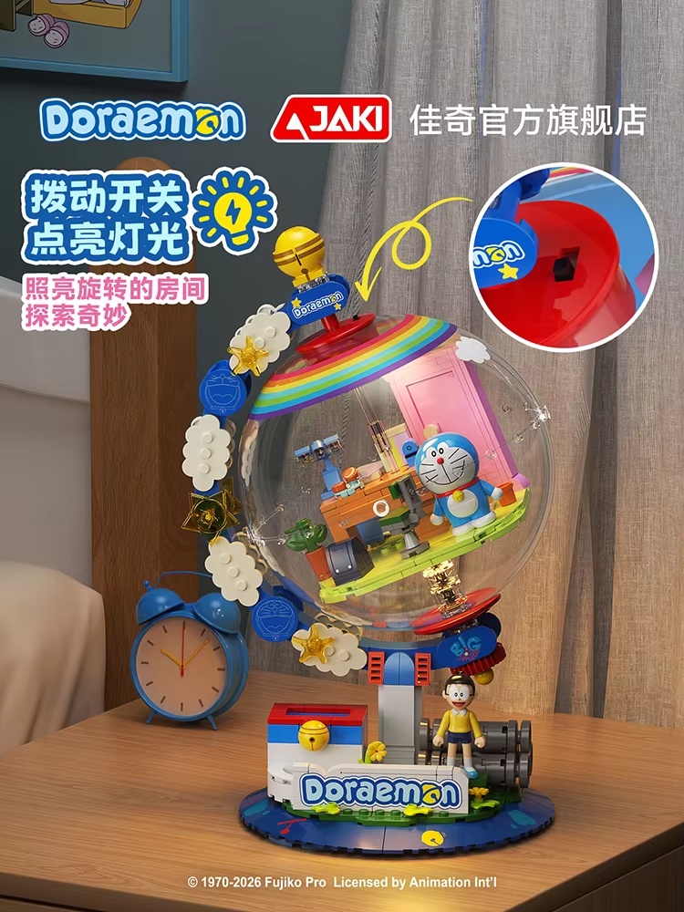 JAKI Doraemon Licensed Globe B - огляд і ціна Model Kit Led